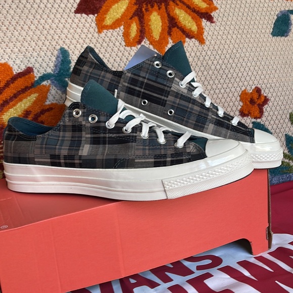 Converse 166852C
CHUCK 70 OX 
BLACK/FADED SPRUCE
Men’s sneakers - athletic shoes - Picture 6 of 16